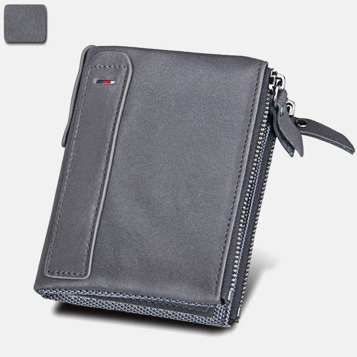 Men's Genuine Leather RFID Wallet