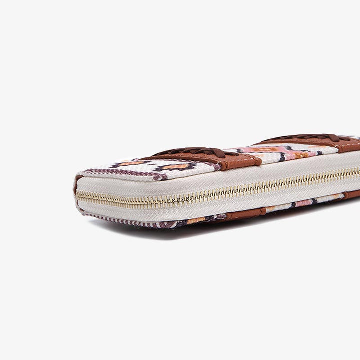 Bohemian Wallet Vintage Canvas Ethnic Style Small Clutch For Women