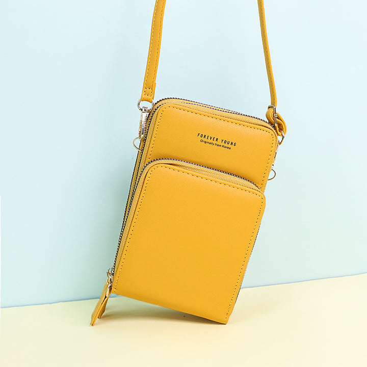 Multi-Compartment Phone Purse With Clear Window - image 9