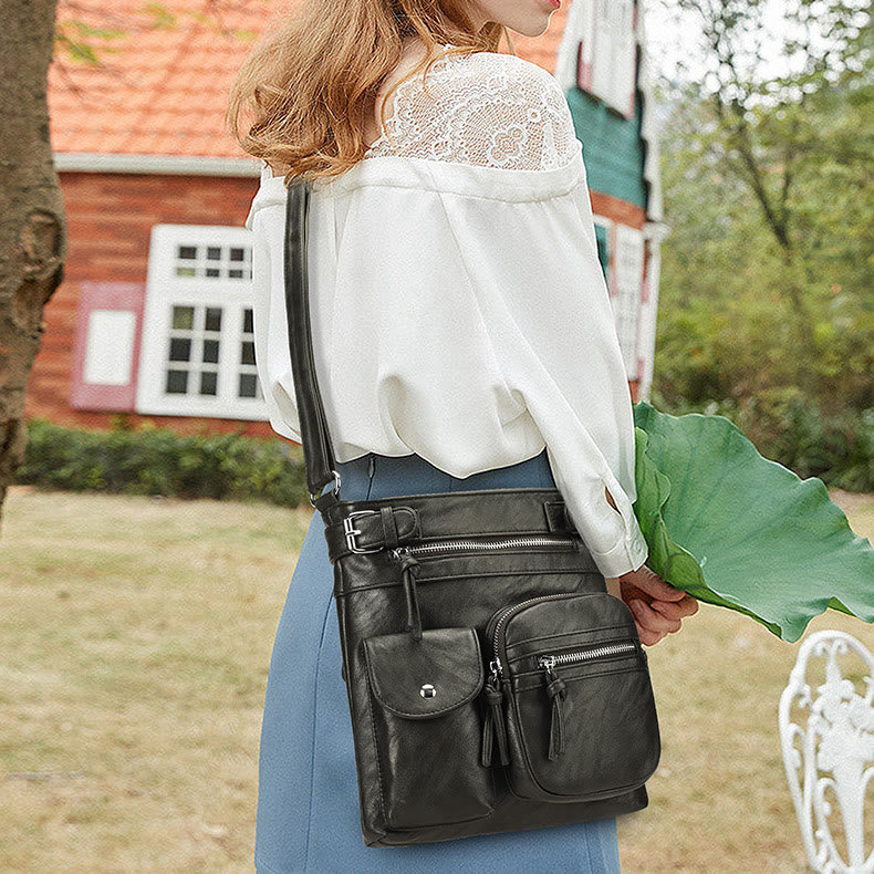 Large-Capacity Waterproof Crossbody Bag - image 6