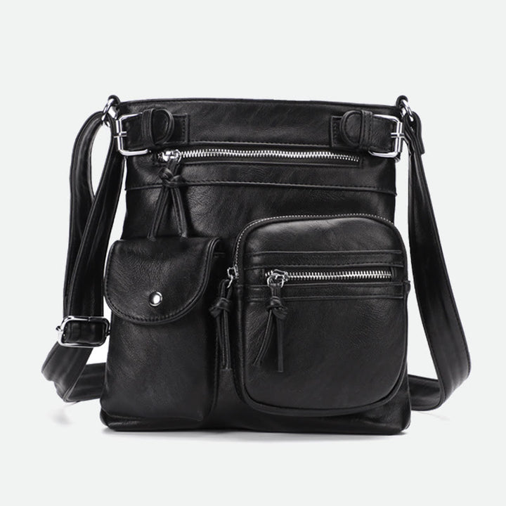 Large-Capacity Waterproof Crossbody Bag - DarkSlateGray - image 33