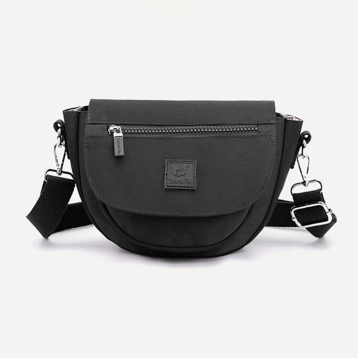 Waterproof Nylon Saddle Bag Small Crossover Shoulder Sling Purse