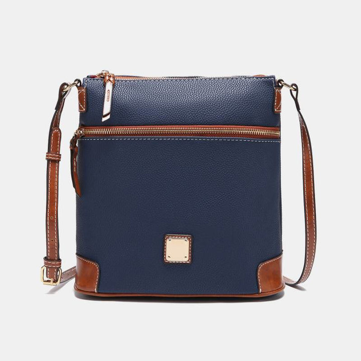Crossbody Bag For Women Lychee Grain Texture Multi-color Leather Bag