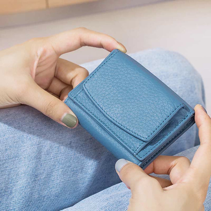 RFID Shield Multi-Function Mini Coin Purse Wallet