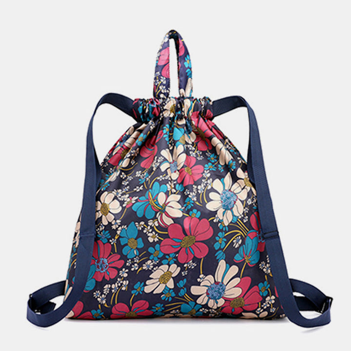 Multifunctional Foldable Backpack With Lanyard