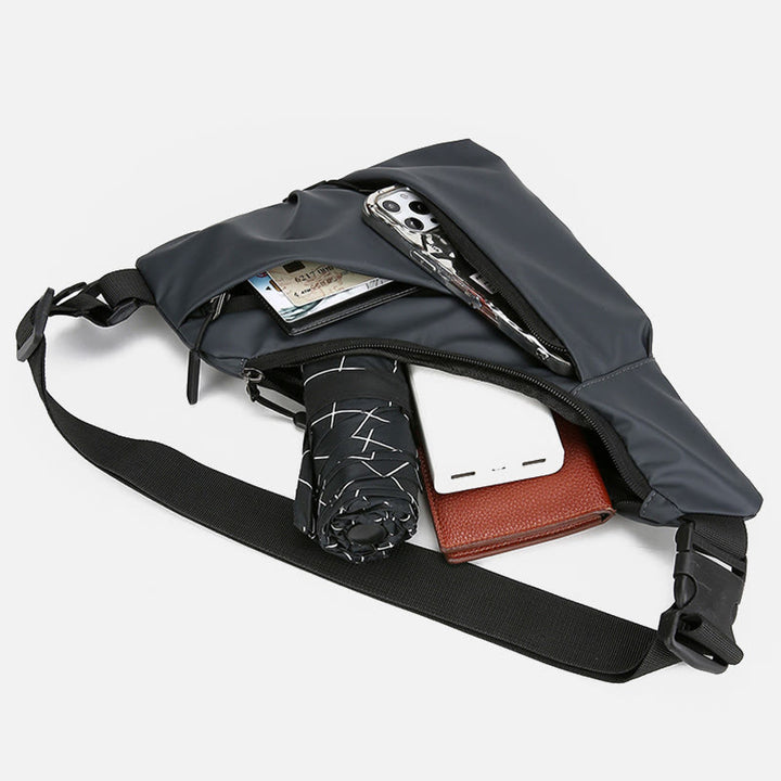 Slim Design Sling Bag Anti-theft Travel Casual Cross Body Bag