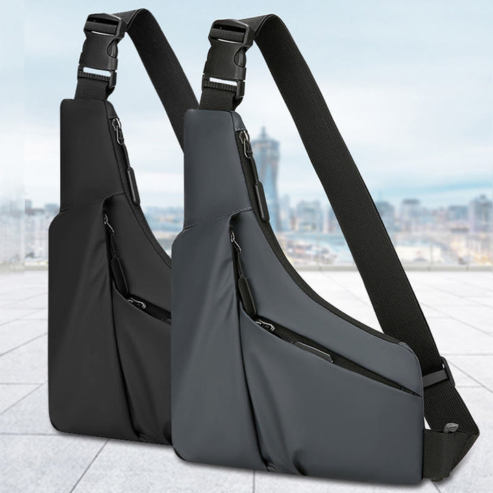 Slim Design Sling Bag Anti-theft Travel Casual Cross Body Bag