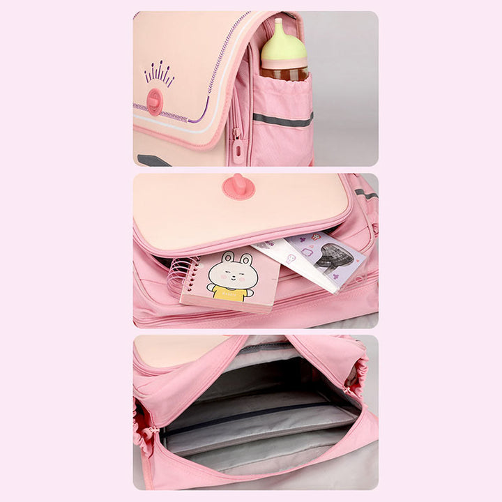 Cute Kids Backpack School Bookbag for Boys Girls Elementary School Bag - image 2