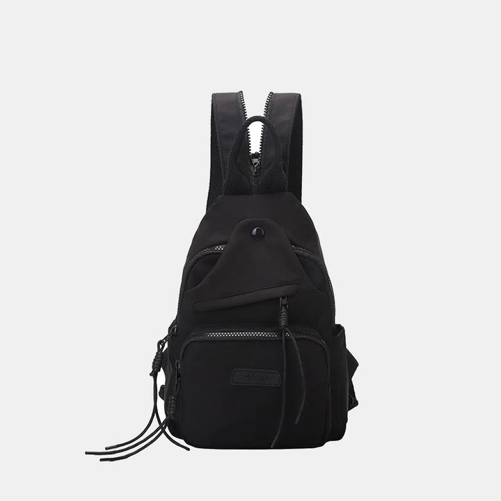 Casual Hiking Daypack Nylon Crossbody Bag Sling Backpack for Women