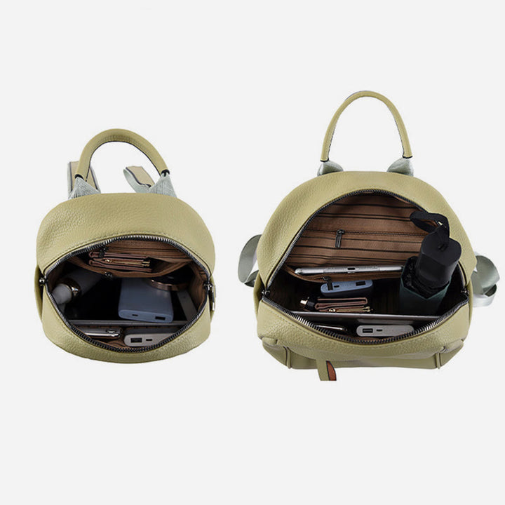 Soft Vegan Leather Backpack Small Fashion Backpack Purse for Women