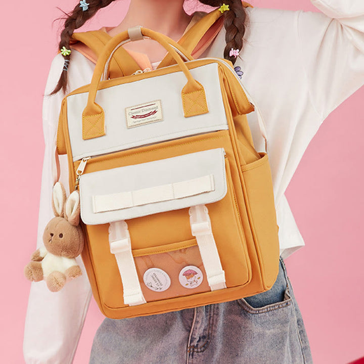 Cute Backpack for Women Teens Bookbag Lightweight Waterproof Laptop Bag