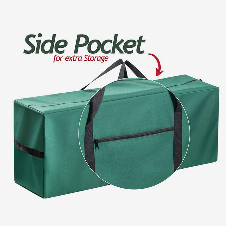 Large 7.5ft 9ft Christmas Tree Storage Bag with Reinforced Handle Dual Zipper