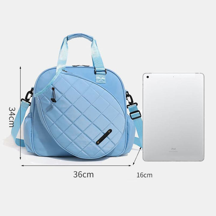 Racket Bag For Tennis Badminton Outdoor Sports Backpack Tote - LightBlue - Tote - image 30