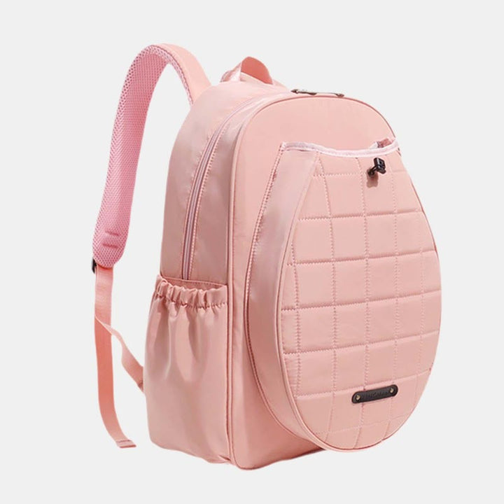 Racket Bag For Tennis Badminton Outdoor Sports Backpack Tote - Pink - Backpack - image 14