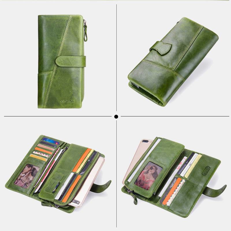 Multi-Card Genuine Leather Wallet - image 7