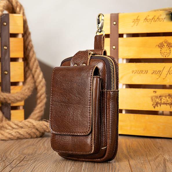 Fashion Hook Durable Cigarette Case Phone Waist Bags