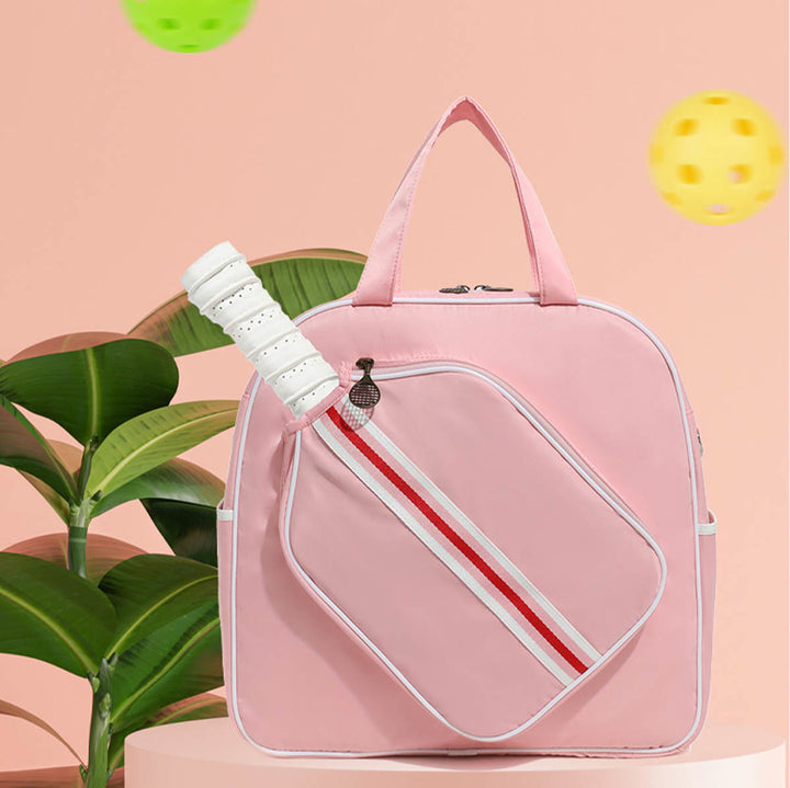 Pickleball Paddle Bag Tote Bag Crossbody Portable Pickle Ball Bag