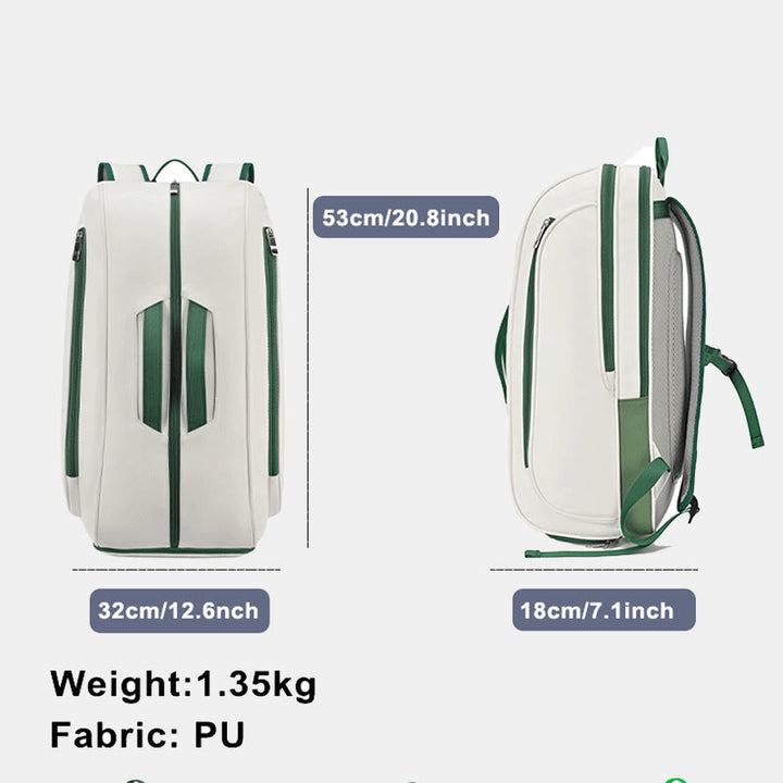 Tennis Backpack for Women Men for Racket Shoes Professional Tennis Bag - image 4