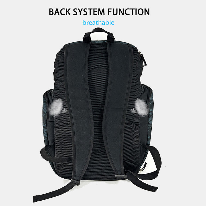 Baseball Backpack Softball Bag with 2 Bat Sleeves Shoe Space