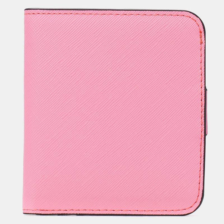 RFID Blocking Slim Bifold Elegant Wallet - HotPink - image 15