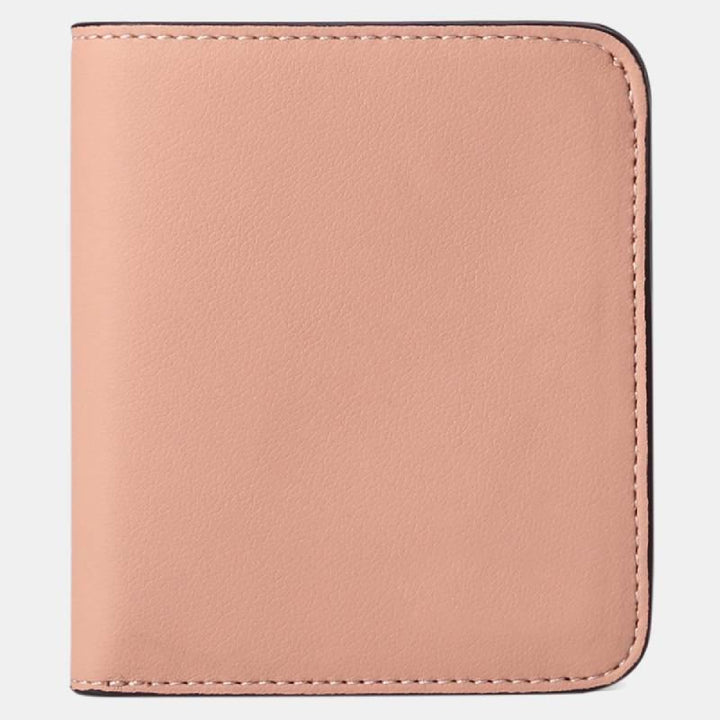 RFID Blocking Slim Bifold Elegant Wallet - Pink - image 10