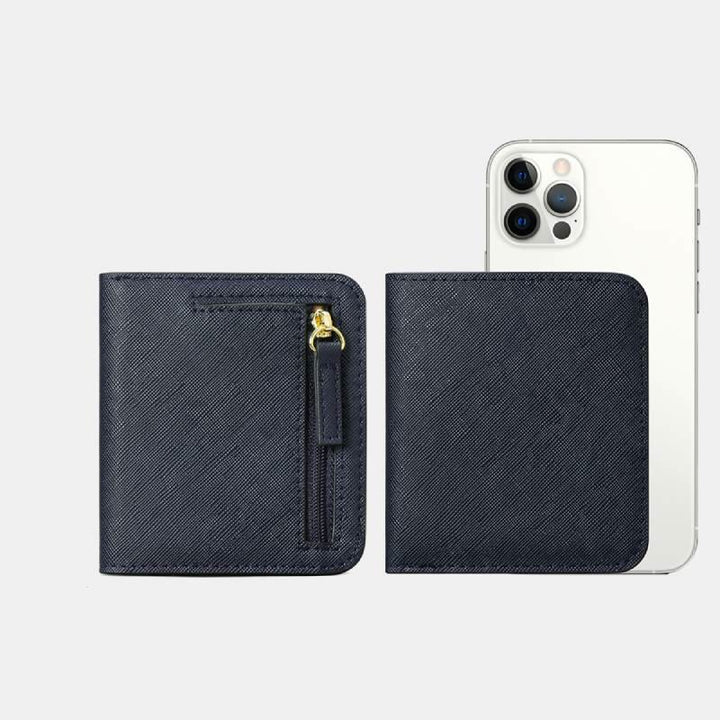 RFID Blocking Slim Bifold Elegant Wallet - MidnightBlue - image 17