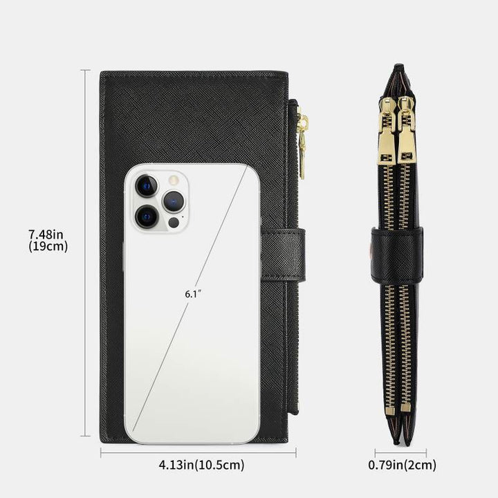 RFID Large Capacity Card Holder Classic Bifold Wallet