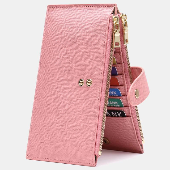 RFID Large Capacity Card Holder Classic Bifold Wallet