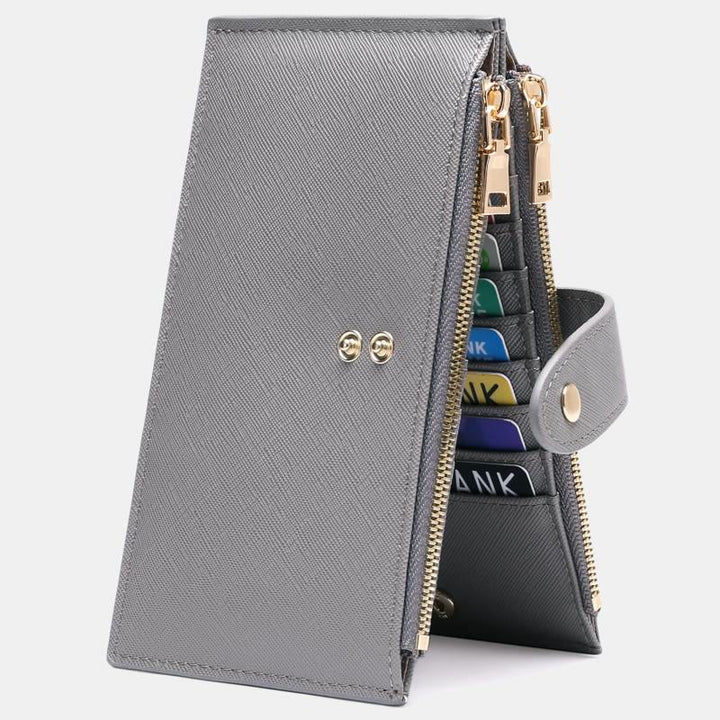 RFID Large Capacity Card Holder Classic Bifold Wallet