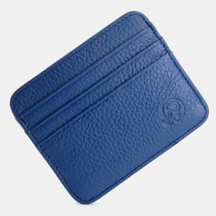 Slim Minimalist Front Pocket Wallet Genuine Leather Card Holder Card Case - Style 27 - image 37