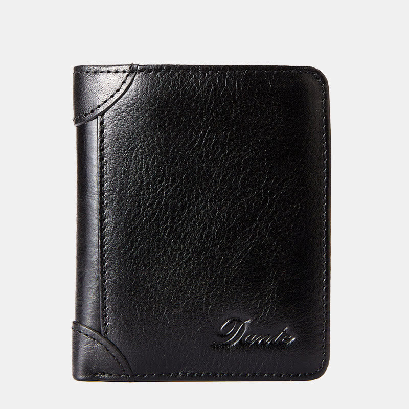 RFID Genuine Leather Vintage Card Holder Wallet