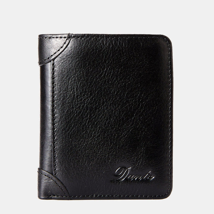 RFID Genuine Leather Vintage Card Holder Wallet
