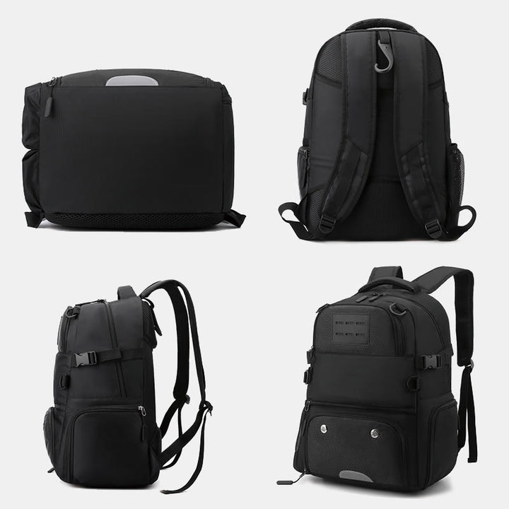 Multi-Pocket Waterproof Sports Bag Basketball Soccer Backpack