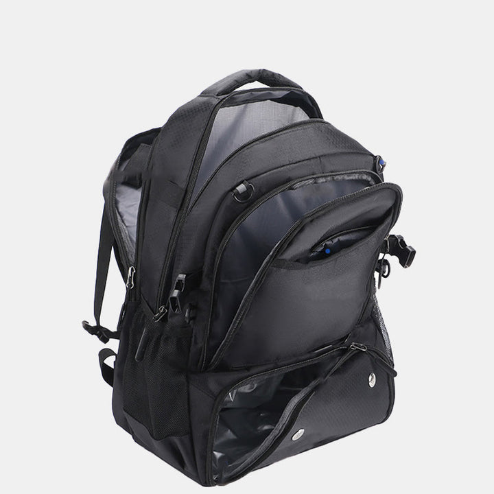 Extra Large Functional Backpack Sports Bag Racket Bag with Shoe Compartment