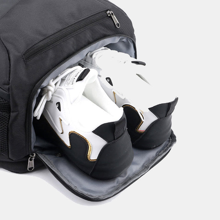 Large Capacity Functional Sports Backpack for Tennis Basketball Soccer Baseball