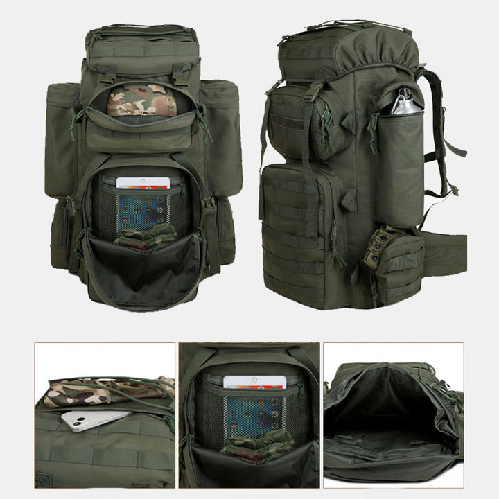 75L Internal Frame Backpack for Hiking Hunting Camping Backpacking