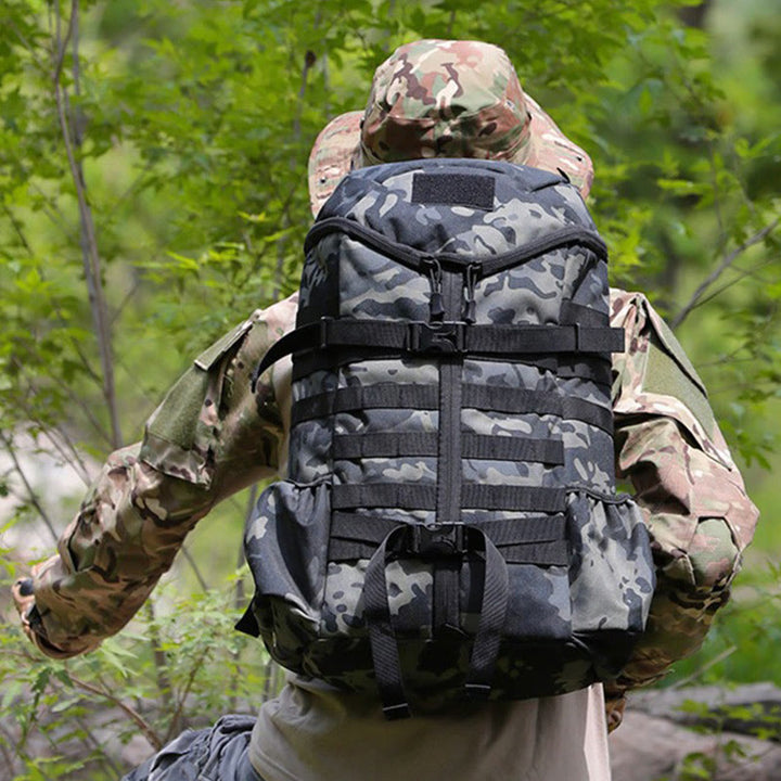 Large Capacity Waterproof Camo Hunting Hiking Pack Durable Backpack