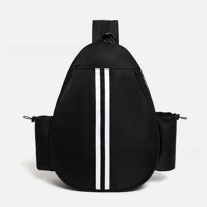 Tennis Bag Sling Bag Backpack for Women Men Fits 2 Rackets - Black - image 10