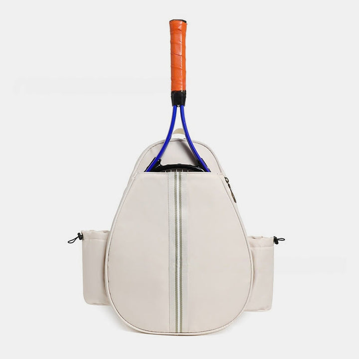 Tennis Bag Sling Bag Backpack for Women Men Fits 2 Rackets - White - image 1