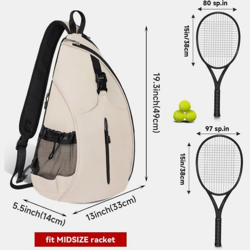 One Shoulder Crossbody Tennis Bag Sling Bag Tennis Racket Bag - image 5