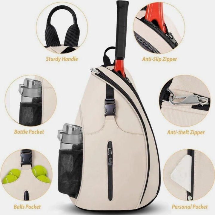 One Shoulder Crossbody Tennis Bag Sling Bag Tennis Racket Bag - image 3