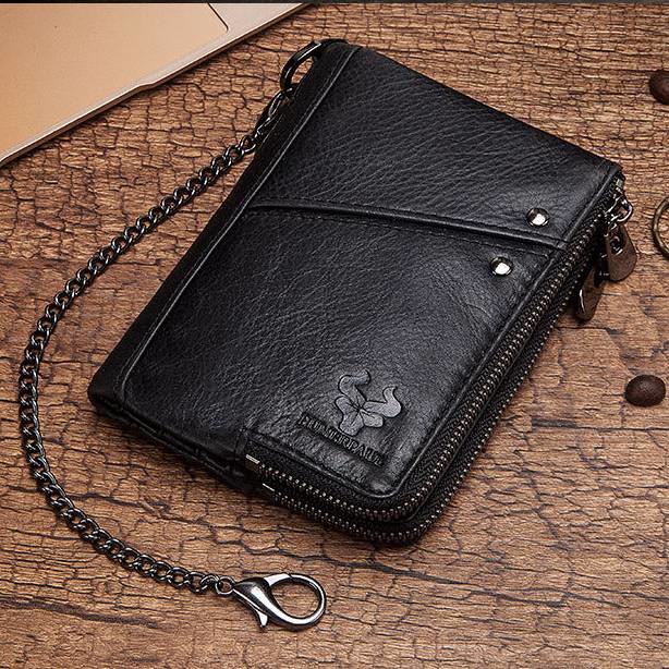 RFID Anti-theft Multi-slot Bifold Wallet