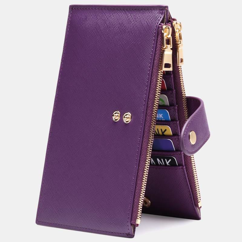 RFID Large Capacity Card Holder Classic Bifold Wallet