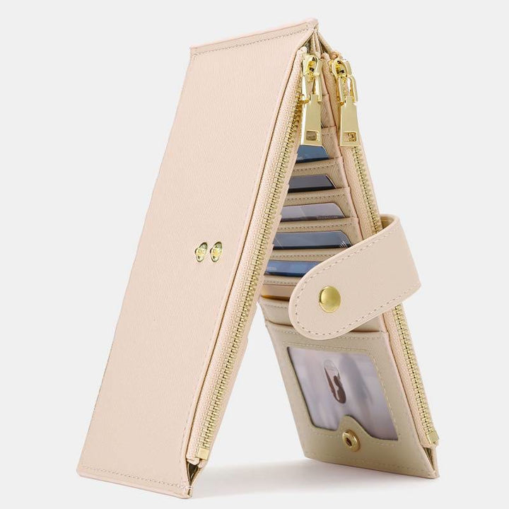 RFID Large Capacity Card Holder Classic Bifold Wallet