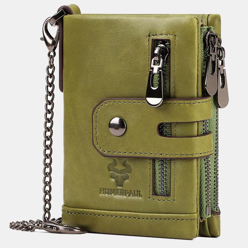 RFID Multifunctional Large Capacity Genuine Leather Wallet  - image 14