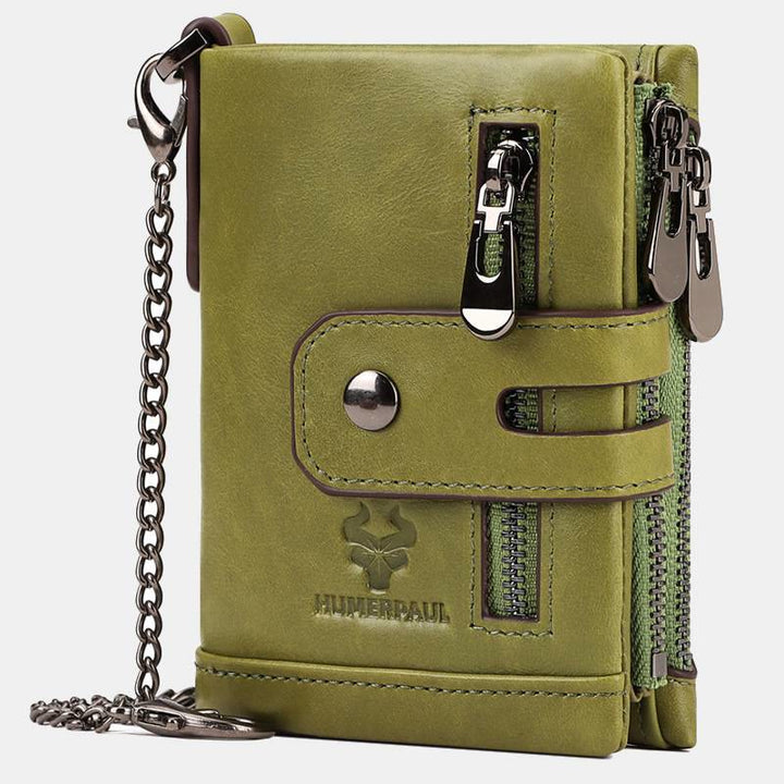 RFID Multifunctional Large Capacity Genuine Leather Wallet  - image 14