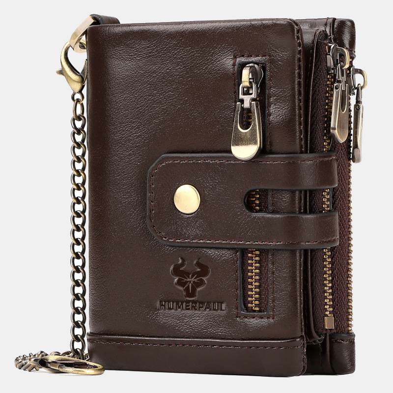 RFID Multifunctional Large Capacity Genuine Leather Wallet  - image 5