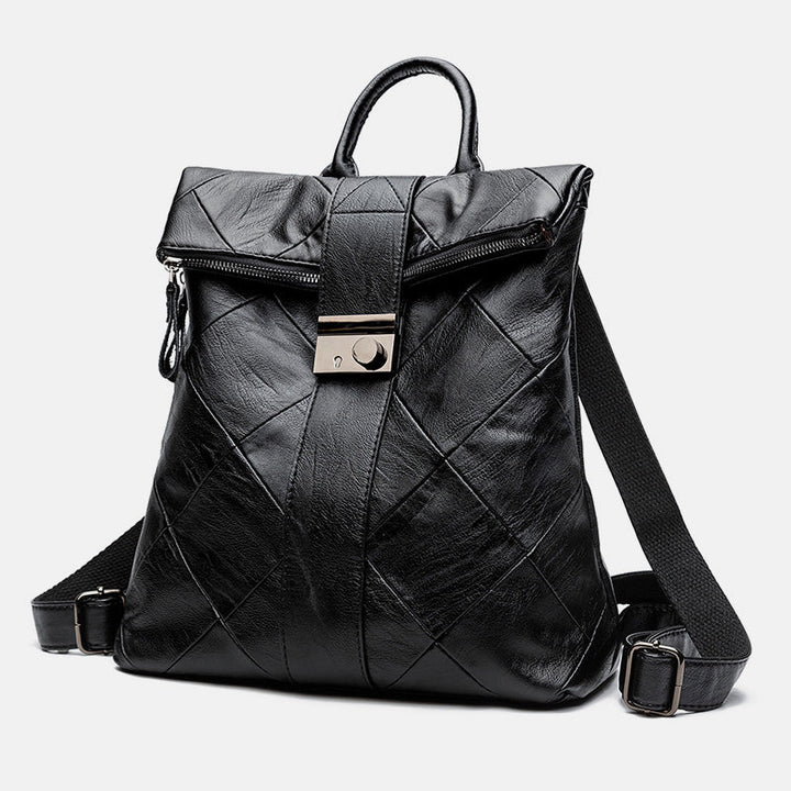 Genuine Leather Vintage Anti-Theft Backpack