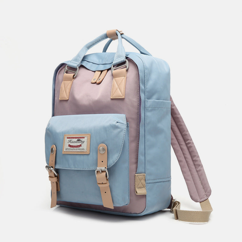 Large Multi-Pocket College Vinatge Travel Bakcpack