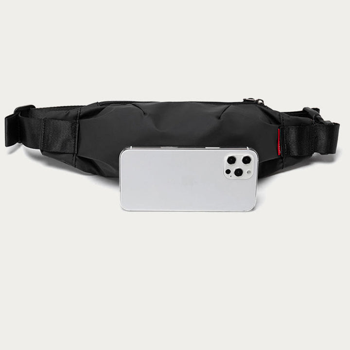Sling Bag For Men Slim Lightweight Oxford Chest Phone Bag